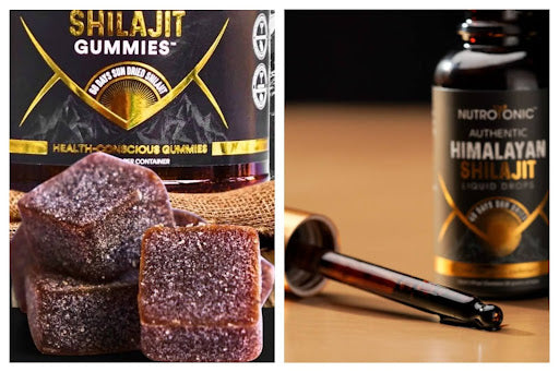 Shilajit Gummies vs. Drops: What Form Offers More Benefits?