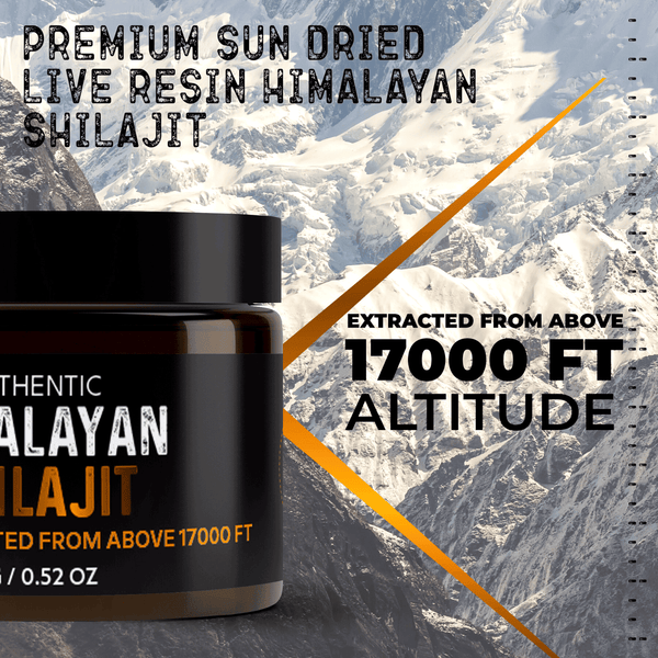 Authentic Himalayan Shilajit® 60 Days Sun Dried Organic Resin