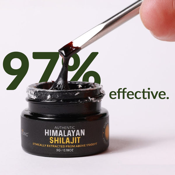 Authentic Himalayan Shilajit® 60 Days Sun Dried Organic Resin