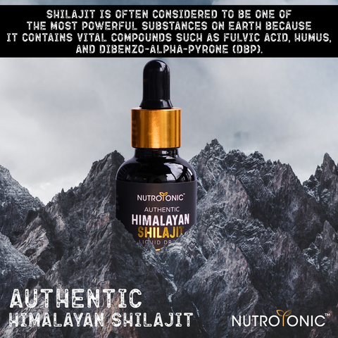 Authentic Himalayan Shilajit® Liquid Drops