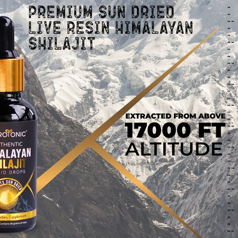 Authentic Himalayan Shilajit® Liquid Drops