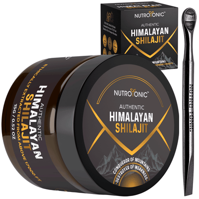 Authentic Himalayan Shilajit® 60 Days Sun Dried Organic Resin